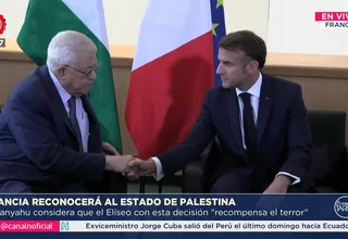 Francia reconocerá al Estado de Palestina en septiembre