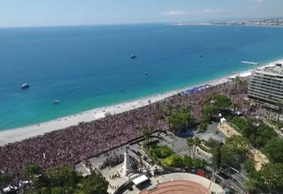 Francia rinde homenaje a las 84 víctimas del atentado de Niza 