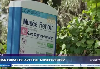 Francia: roban obras de arte del Museo Renoir valorizadas en nueve millones de euros
