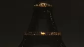Francia: La Torre Eiffel apagó sus luces para sumarse a la 'Hora del Planeta' - Noticias de condena