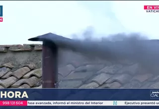 Fumata negra en el cónclave: Aún no se elige al nuevo Papa