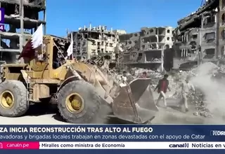 Gaza inicia reconstrucción tras alto al fuego