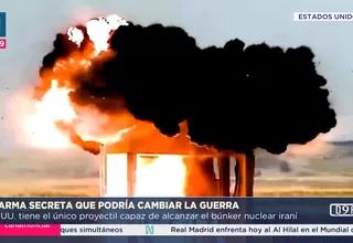 GBU-57, la bomba que podría cambiar el conflicto entre Israel e Irán