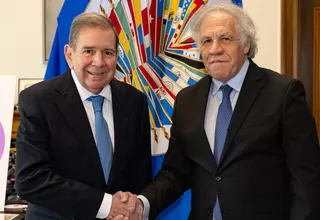 González Urrutia se reunió con Almagro en la OEA