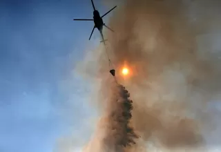 Incendio en la isla griega de Eubea puede provocar una "catástrofe ecológica"