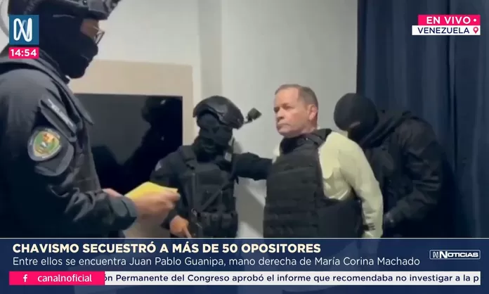 Guanipa fue detenido por presunto plan terrorista en Venezuela | Canal N