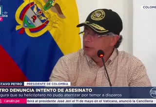 Gustavo Petro denuncia intento de asesinato