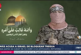 Hamás acusa a Israel de bloquear negociaciones para la tregua