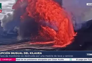 Hawái: Erupción de volcán Kilauea lanza fuentes de lava