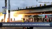 HRW denuncia que tanquetas lanzaron proyectiles contra manifestantes en Colombia - Noticias de manifestantes