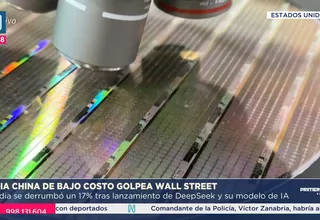 La IA china de bajo costo golpea Wall Street