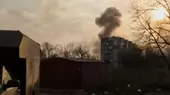 Impacto de cohete ruso en edificio residencial de Ucrania dejó un muerto y 25 heridos - Noticias de ministra