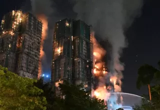 Asciende a 44 el balance de muertos en incendio en Hong Kong