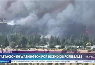 Incendios forestales en EE.UU.: 700 casas quemadas y desplazados