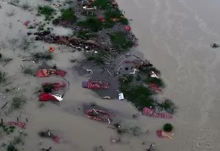 Las aguas sagradas del río Ganges en India rebosan de muertos por coronavirus