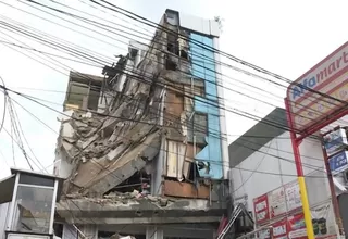 Indonesia: Edificio de cinco pisos se desplomó y ocho personas resultaron heridas