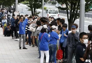 Con interminables colas empezó la venta del iPhone 6 en el mundo