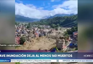 Nepal: Cientos de desaparecidos y al menos 160 muertos tras fuertes inundaciones