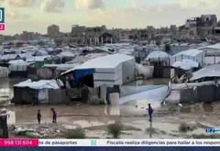 Invierno agrava la crisis humanitaria en campamentos de Gaza