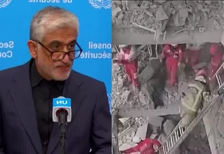 Irán acusa a EE. UU. e Israel de crímenes de guerra ante la ONU