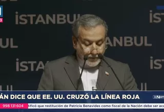 Irán acusa a Estados Unidos e Israel de cruzar una “gran línea roja”