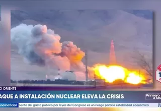 Irán acusa a EE.UU. e Israel de bombardear instalación nuclear en Khondab