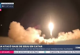 Irán ataca base de EE.UU. en Catar sin causar víctimas