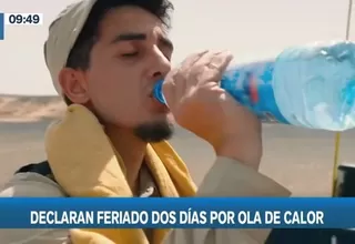 Irán declaró feriado por dos días debido a ola de calor