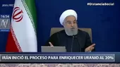 Irán empieza el proceso para enriquecer uranio al 20% y viola el acuerdo nuclear - Noticias de acuerdo-nuclear