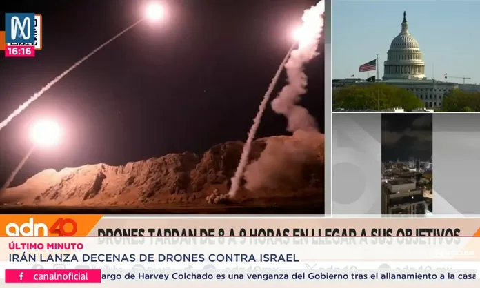 Iran Lanza Decenas De Drone Contra Israel Canal N