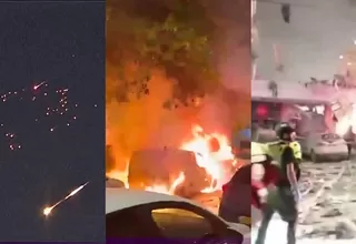 Irán lanzó misiles contra Tel Aviv en Israel: dos muertos