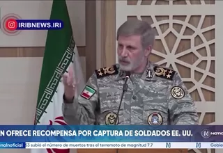Irán ofrece recompensa por la captura de soldados de EE.UU