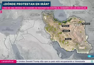 Irán vive protestas sin precedentes: Miles de muertos, apagón digital y fuerte represión