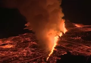 Islandia: Alerta por nueva erupción volcánica