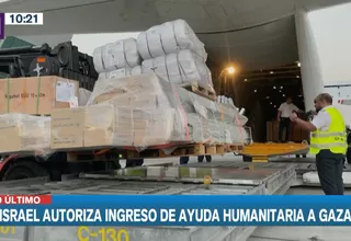 Israel autorizó ingreso de ayuda humanitaria a Gaza