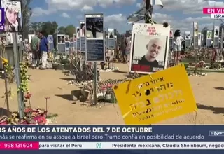 Israel conmemora dos años del ataque de Hamás