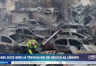 Israel intensifica ataques en el Líbano y descarta tregua