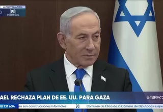 Israel rechaza plan de EE. UU. para la Franja de Gaza
