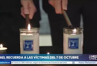 Israel recuerdas a las víctimas del ataque terrorista de Hamás