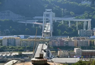 Italia: aumenta a 39 el número de muertos por el derrumbe del puente Morandi