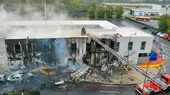 Italia: Avión de turismo se estrelló contra un edificio cerca de Milán y dejó 8 muertos - Noticias de milan