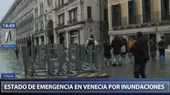 Italia decretó estado de emergencia en Venecia por graves inundaciones - Noticias de comision-venecia