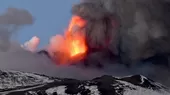 Impresionante erupción del volcán Etna provoca una lluvia de piedras - Noticias de volcan-etna