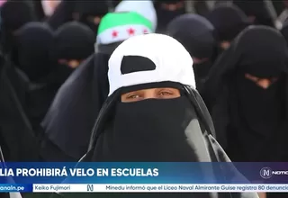 Italia prohibirá el uso del burka y el niqab en los colegios