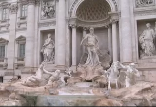 Italia: Reabrieron Fontana de Trevi tras obras de mejoramiento