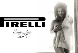 Italia: sensual modelo de 'talla grande' ilustra calendario Pirelli 2015