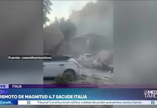 Italia: Sismo de 4.7 sacude la zona de Nápoles y deja heridos