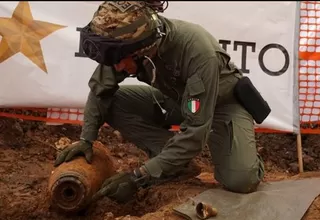 Italia: Unas 54 000 personas fueron evacuadas por bomba de la Segunda Guerra Mundial