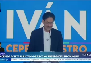 Iván Cepeda reconoce resultados electorales en Colombia y acepta triunfo de Abelardo de la Espriella
