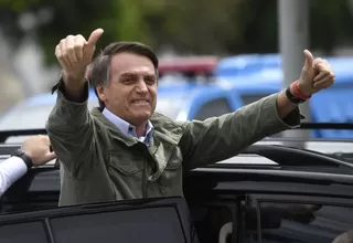 Jair Bolsonaro celebró su victoria y promete "cambiar el destino de Brasil"